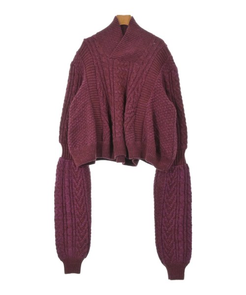 noir kei ninomiya(ノワール　ケイ　ニノミヤ)ニット・セーター 赤 サイズ:F/2200557531066