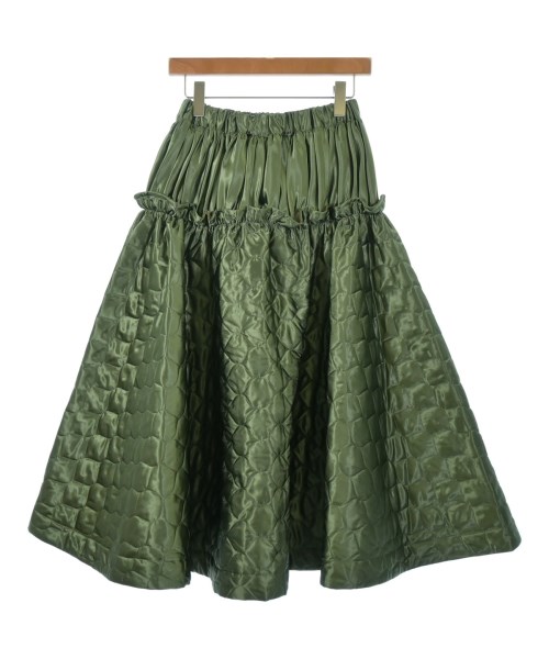 noir kei ninomiya（ノワールケイニノミヤ）ロング・マキシ丈スカート 緑 サイズ:XS レディース/2200580610011