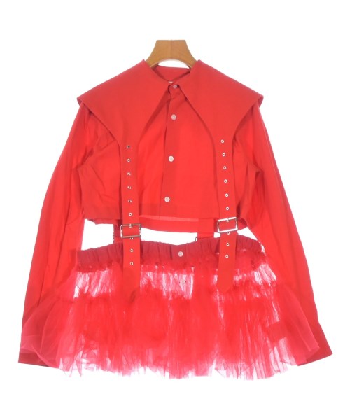 noir kei ninomiya(ノワール　ケイ　ニノミヤ)カジュアルシャツ 赤 サイズ:S/2200599253049