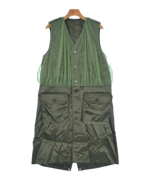 noir kei ninomiya(ノワール　ケイ　ニノミヤ)ベスト カーキ サイズ:S/2200546473070
