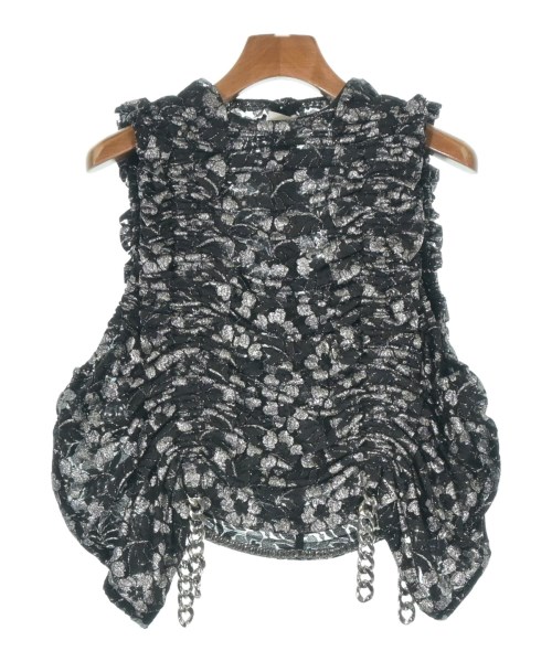 noir kei ninomiya(ノワール　ケイ　ニノミヤ)ベスト 黒 サイズ:S/2200548446164