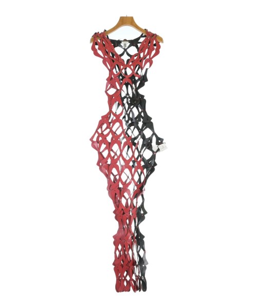 noir kei ninomiya(ノワール　ケイ　ニノミヤ)ワンピース 赤 サイズ:S/2200610870170