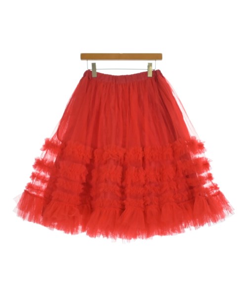 COMME des GARCONS COMME des GARCONS(コムデギャルソンコムデギャルソン)ロング・マキシ丈スカート 赤 サイズ:XS/2200614698039