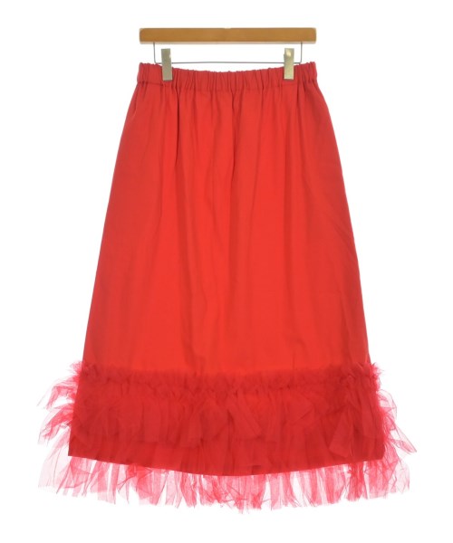 noir kei ninomiya(ノワール　ケイ　ニノミヤ)ロング・マキシ丈スカート 赤 サイズ:M/2200620333085