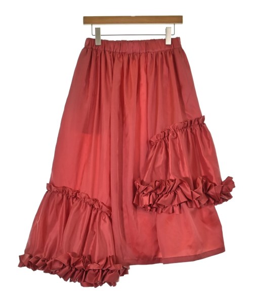 noir kei ninomiya(ノワール　ケイ　ニノミヤ)ロング・マキシ丈スカート 赤 サイズ:S/2200600284031