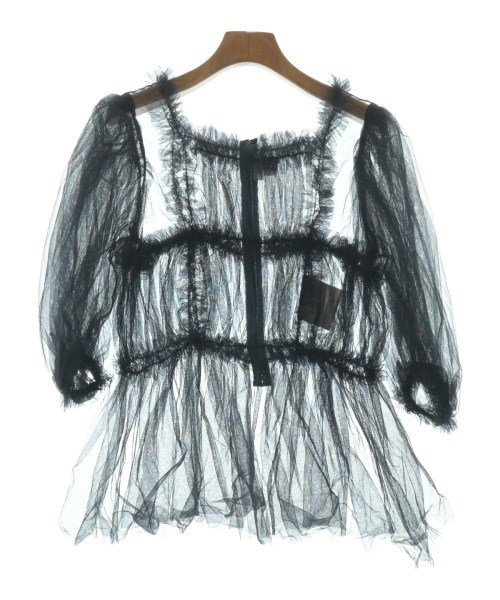 noir kei ninomiya(ノワール　ケイ　ニノミヤ)ブラウス 黒 サイズ:XS/2200600970170