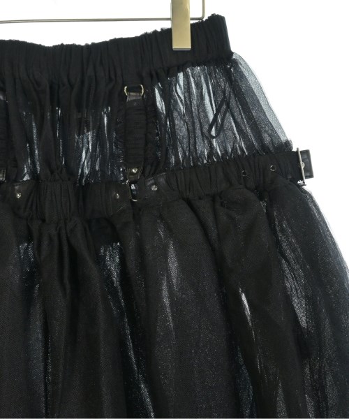 noir kei ninomiya（ノワールケイニノミヤ）ロング・マキシ丈スカート 黒 サイズ:M レディース/2200601273089