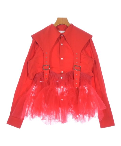 noir kei ninomiya(ノワール　ケイ　ニノミヤ)カジュアルシャツ 赤 サイズ:M/2200601405107