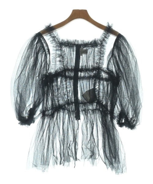 noir kei ninomiya(ノワール　ケイ　ニノミヤ)ブラウス 黒 サイズ:S/2200601405121