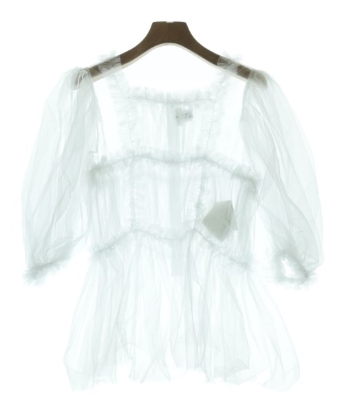 noir kei ninomiya(ノワール　ケイ　ニノミヤ)ブラウス 白 サイズ:XS/2200602764241