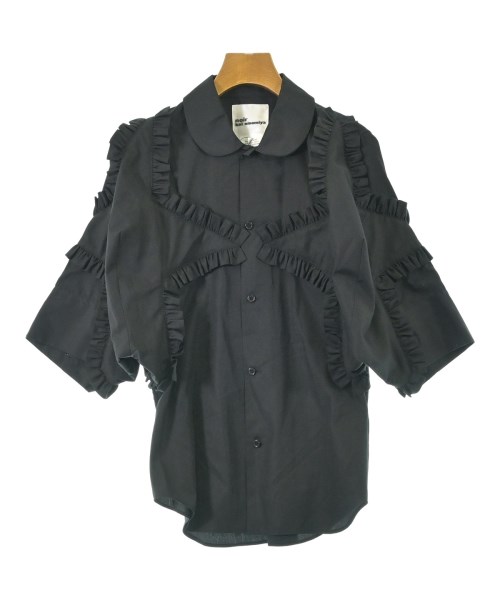 noir kei ninomiya(ノワール　ケイ　ニノミヤ)カジュアルシャツ 黒 サイズ:S/2200694480029