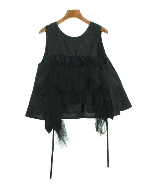 noir kei ninomiya(ノワール　ケイ　ニノミヤ)ベスト 黒 サイズ:S/2200688023058