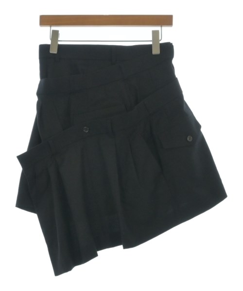 noir kei ninomiya(ノワール　ケイ　ニノミヤ)ひざ丈スカート 黒 サイズ:XS/2200659109019