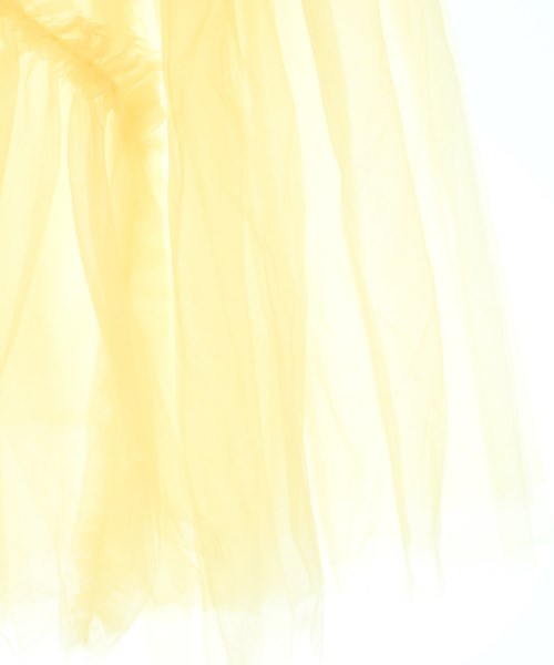 noir kei ninomiya（ノワールケイニノミヤ）ロング・マキシ丈スカート 黄 サイズ:S レディース/2200632903030