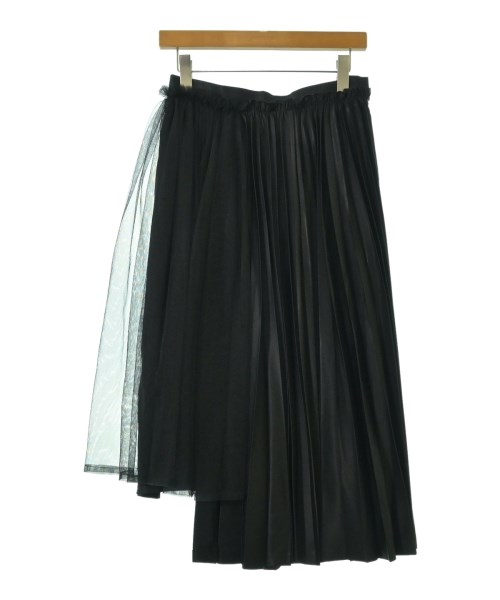 noir kei ninomiya(ノワール　ケイ　ニノミヤ)ロング・マキシ丈スカート 黒 サイズ:S/2200699595032