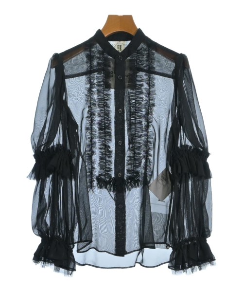 noir kei ninomiya(ノワール　ケイ　ニノミヤ)カジュアルシャツ 黒 サイズ:XS/2200671419028