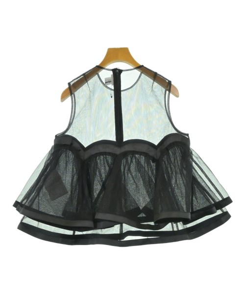 noir kei ninomiya（ノワールケイニノミヤ）ブラウス 黒 サイズ:S レディース/2200672013041