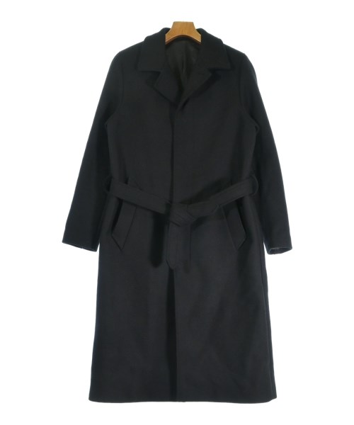 ami(アミ)ステンカラーコート 黒 サイズ:46(M位)/2200664200015