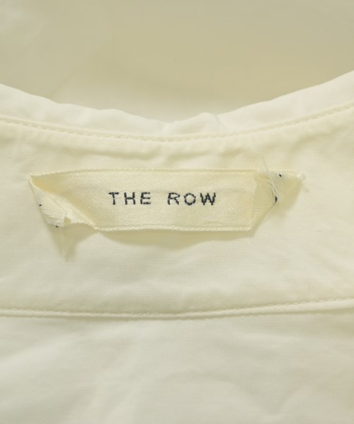 THE ROW（ザロウ）カジュアルシャツ 白 サイズ:0(XS位) レディース/2200588199020