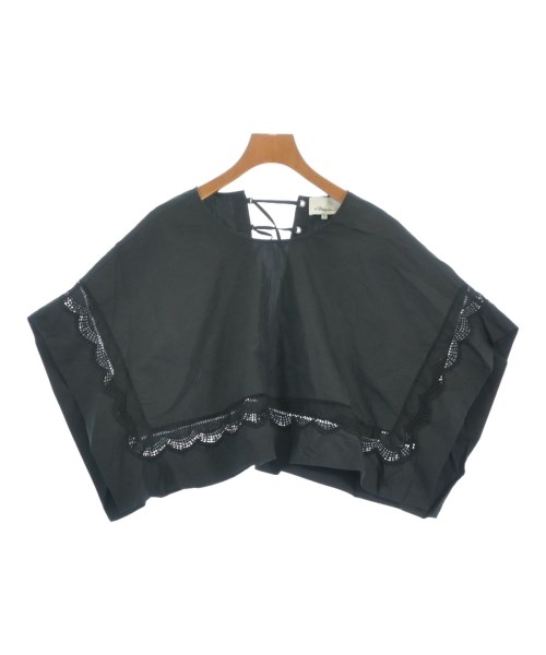 3.1 Phillip Lim(スリーワンフィリップリム)ブラウス 黒 サイズ:XS/2200609422342