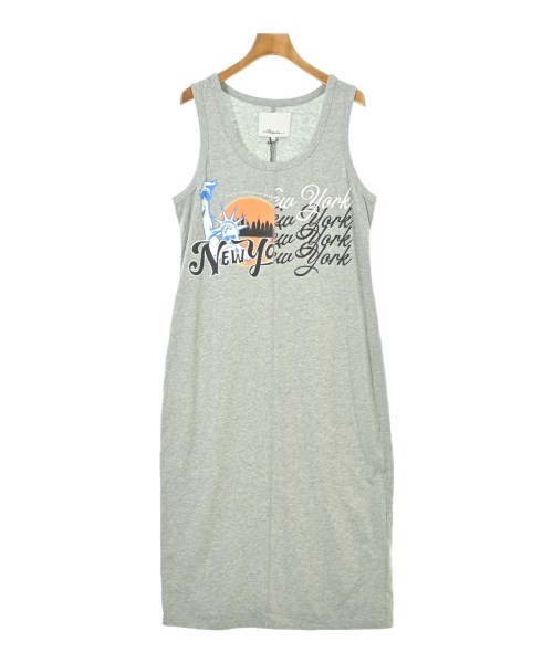 3.1 Phillip Lim(スリーワンフィリップリム)ワンピース グレー サイズ:M/2200610945014