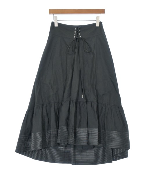 3.1 Phillip Lim(スリーワンフィリップリム)ロング・マキシ丈スカート 黒 サイズ:2(M位)/2200659844057