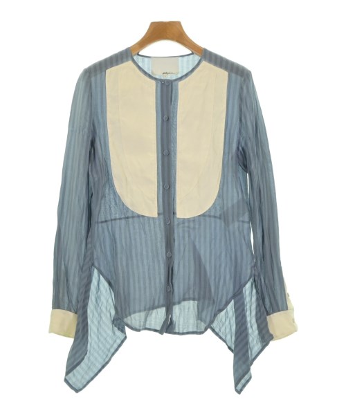 3.1 Phillip Lim(スリーワンフィリップリム)カジュアルシャツ 青 サイズ:0(XS位)/2200662090021