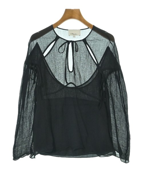 3.1 Phillip Lim(スリーワンフィリップリム)ブラウス 黒 サイズ:2(M位)/2200667887084