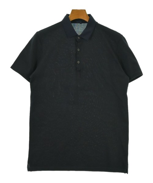 LANVIN(ランバン)ポロシャツ 紺 サイズ:-(M位)/2200665711039