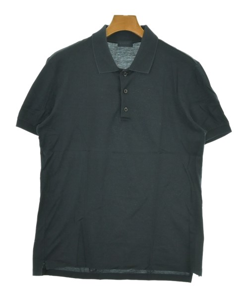 LANVIN(ランバン)ポロシャツ 紺 サイズ:M/2200685264102