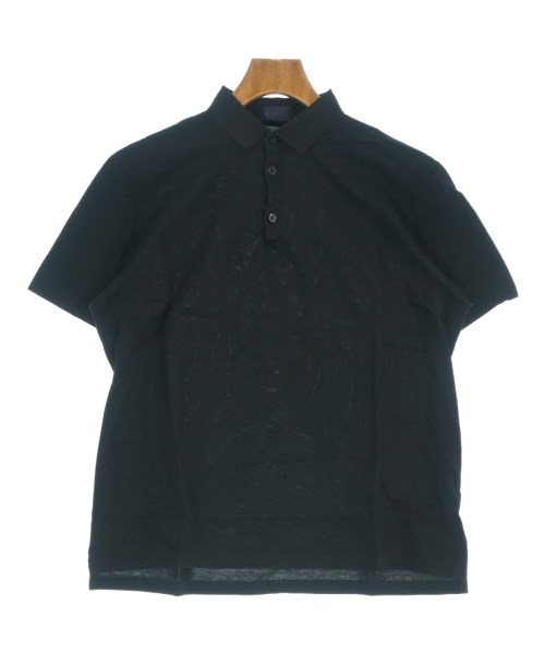 LANVIN(ランバン)ポロシャツ 黒 サイズ:M/2200685264126