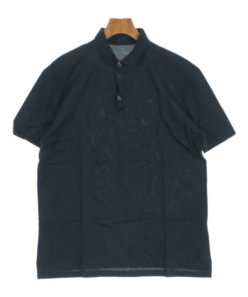 LANVIN(ランバン)ポロシャツ 紺 サイズ:M/2200685264188
