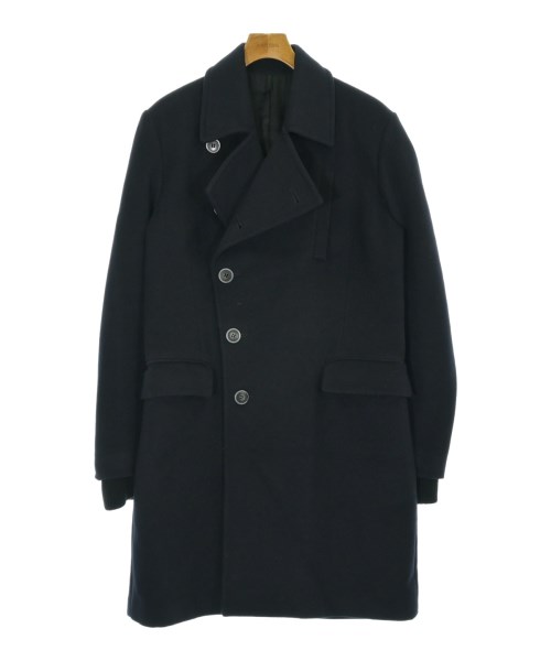 GIVENCHY(ジバンシー)チェスターコート 紺 サイズ:50(XL位)/2200666461100