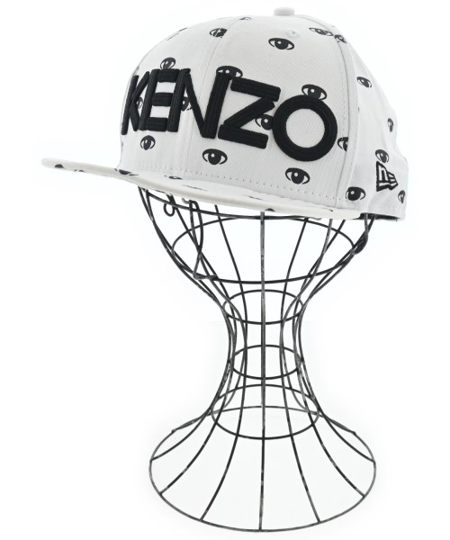 KENZO(ケンゾー)キャップ 白 サイズ:59.6cm/2200652575163