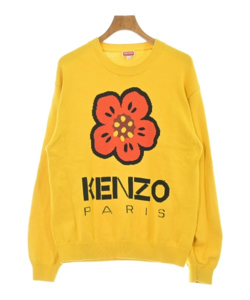 KENZO(ケンゾー)ニット・セーター 黄 サイズ:M/2200666420015