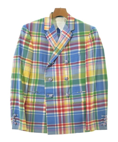 THOM BROWNE(トムブラウン)カジュアルジャケット 青 サイズ:0(XS位)/2200605418103