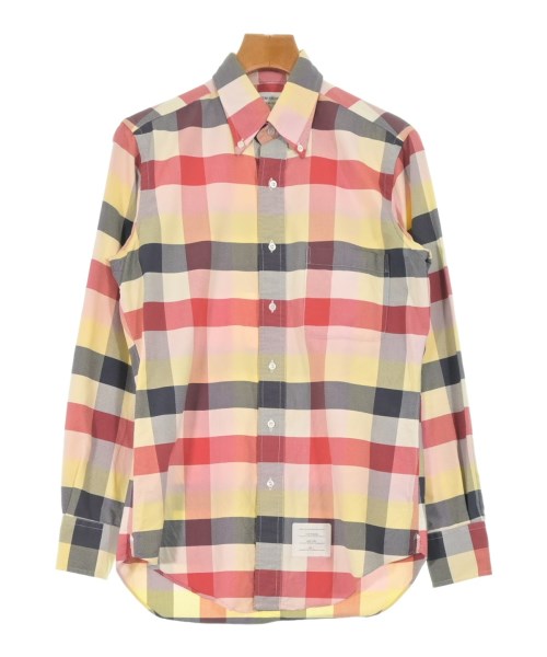 THOM BROWNE(トムブラウン)カジュアルシャツ 赤 サイズ:2(M位)/2200671413118