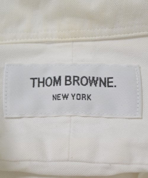 THOM BROWNE（トムブラウン）カジュアルシャツ 白 サイズ:0(XS位) メンズ/2200685565032