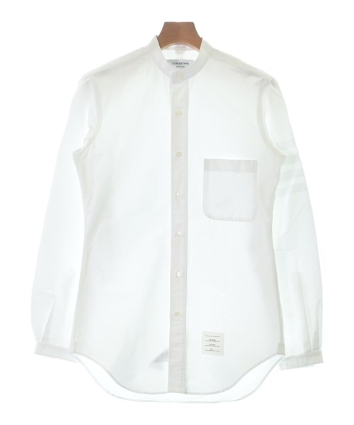 THOM BROWNE(トムブラウン)カジュアルシャツ 白 サイズ:1(S位)/2200687825035