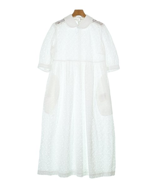 COMME des GARCONS GIRL(コムデギャルソンガール)ワンピース 白 サイズ:L/2200481923074