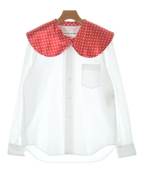COMME des GARCONS GIRL(コムデギャルソンガール)カジュアルシャツ 白 サイズ:M/2200546460032