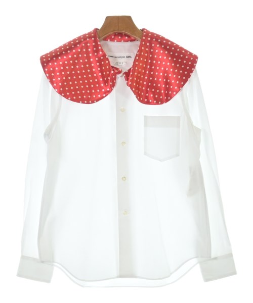 COMME des GARCONS GIRL(コムデギャルソンガール)カジュアルシャツ 白 サイズ:S/2200546460049