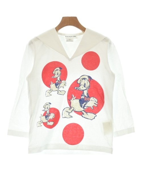COMME des GARCONS GIRL(コムデギャルソンガール)Tシャツ・カットソー 白 サイズ:S/2200548066096