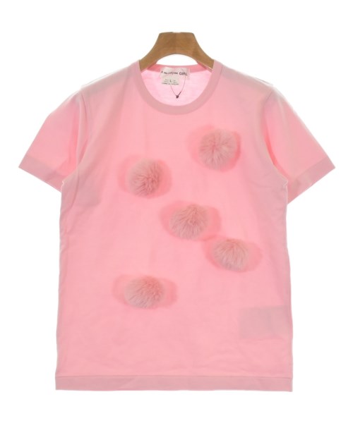 COMME des GARCONS GIRL(コムデギャルソンガール)Tシャツ・カットソー ピンク サイズ:L/2200551419049