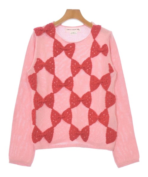 COMME des GARCONS GIRL(コムデギャルソンガール)ニット・セーター ピンク サイズ:M/2200617942092