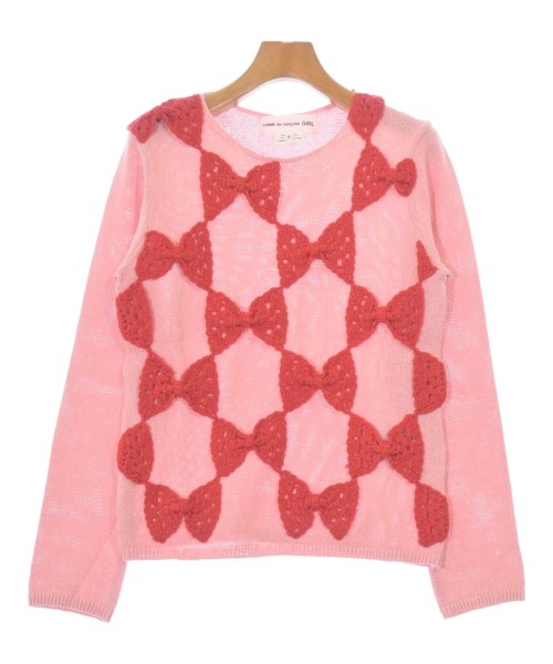 COMME des GARCONS GIRL(コムデギャルソンガール)ニット・セーター ピンク サイズ:S/2200602776015