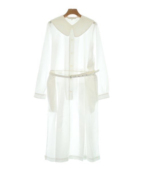 COMME des GARCONS GIRL(コムデギャルソンガール)シャツワンピース 白 サイズ:M/2200602808068