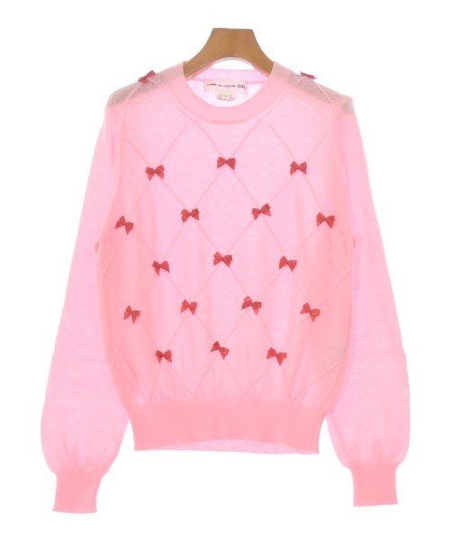 COMME des GARCONS GIRL(コムデギャルソンガール)ニット・セーター ピンク サイズ:L/2200606532020