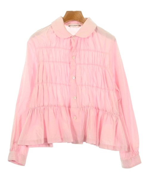 COMME des GARCONS GIRL（コムデギャルソンガール）ブラウス ピンク サイズ:S レディース/2200678506097