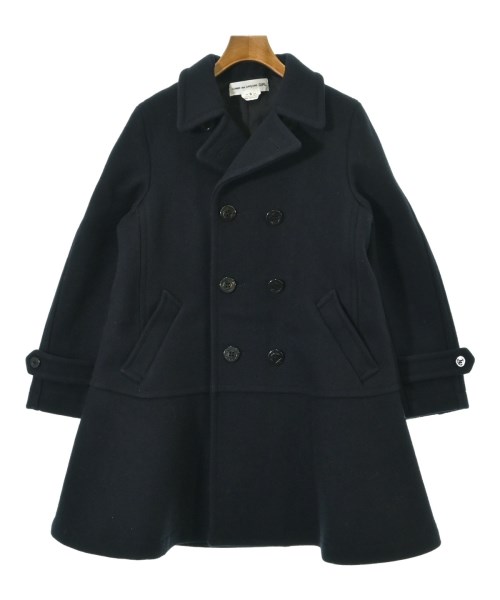 COMME des GARCONS GIRL(コムデギャルソンガール)ピーコート 紺 サイズ:S/2200650842014